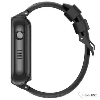 Smartwatch dziecięcy Garett Kids Essa GO 4G czarny zawieszany na szyję TikTok WhatsApp. Smartwatch dla dziecka  z Tiktokiem. Zegarek dla dziecka. Zegarek dziecięcy z możliwością dzwonienia. Smartwatch dziecięcy na prezent..webp